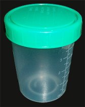 Urine Collection Container Non-Sterile 4oz 500/cs