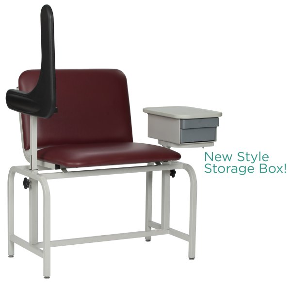 Blood Drawing Chair Extra Large with Drawer