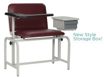 Blood Drawing Chair Extra Large with Drawer