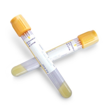 Serum Blood Collection Tubes Plastic 5 ml 100/bx