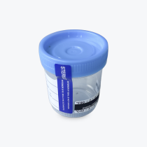 Sterile Urine Container with tempature stip (3oz) 100/bg