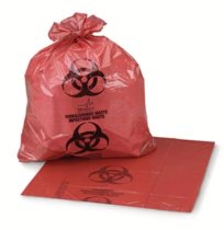 Medegen Red Infectious Biohazard Waste Bags 23″x23″ 30/bx