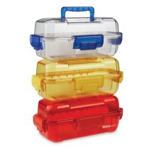 Phlebotomy Transport Box Yellow-Clear