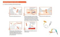 Medivena Glide & Lock Safety Blood Collection Set 23G 50/bx
